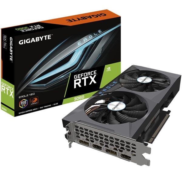 GIGABYTE Nvidia GeForce RTX™ 3060 Eagle 12GB GDDR6 Graphics Card (GV-N3060EAGLE-12GD)