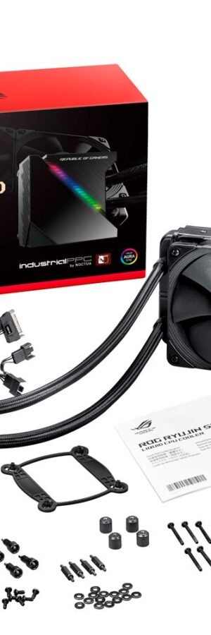 Asus ROG Ryujin 240 liquid CPU cooler Brand: Asus Part #: 90RC0030-M0UAY0