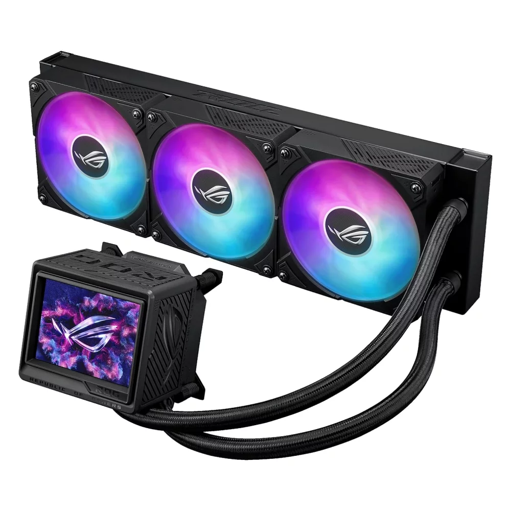 Asus ROG Ryujin 360 Lliquid CPU Cooler Brand: Asus Part #: 90RC0020-M0UAY0