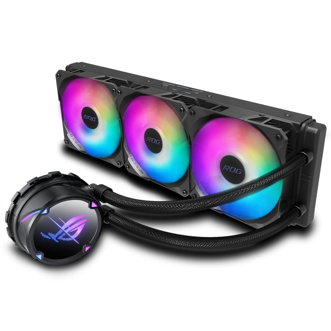 Asus ROG Strix LC 360 RGB AIO liquid CPU cooler Brand: Asus Part #: 90RC0071-M0UAY0 - Image 2