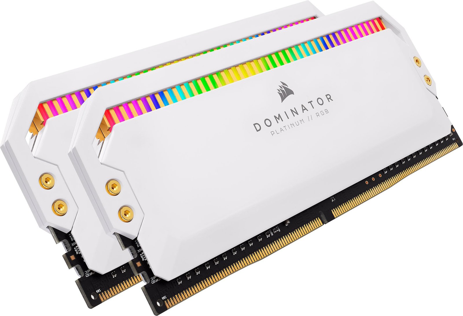 Corsair DOMINATOR Platinum RGB 16GB(2x8GB) 3200MHz Memory Kit - White Brand: Corsair Part #: CMT16GX4M2C3200C16W - Image 3