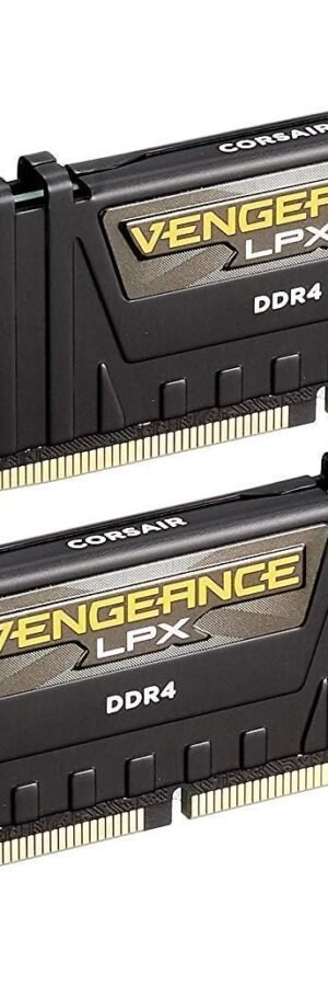 Corsair VENGEANCE® LPX 16GB 3000MHz C16 Memory Kit – Black Brand: Corsair Part #: CMK16GX4M2D3000C16