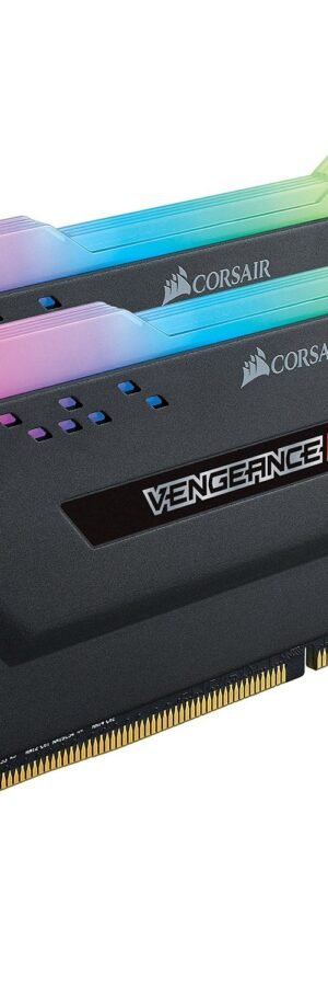 Corsair VENGEANCE RGB PRO 32GB (2x16GB) DDR4 DRAM 3600MHz C18 Memory Kit Black Brand: Corsair Part #: CMW32GX4M2Z3600C18