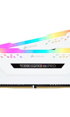 Corsair VENGEANCE RGB RT 16GB (2 x 8GB) 3200MHz C16 Memory Kit – White Brand: Corsair  Part #: CMN16GX4M2Z3200C16W