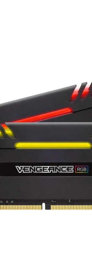 Corsair VENGEANCE RGB RT 16GB (2 x 8GB) DDR4 DRAM 4000MHz C18 Memory Kit – Black Brand: Corsair Part #: CMN16GX4M2Z4000C18
