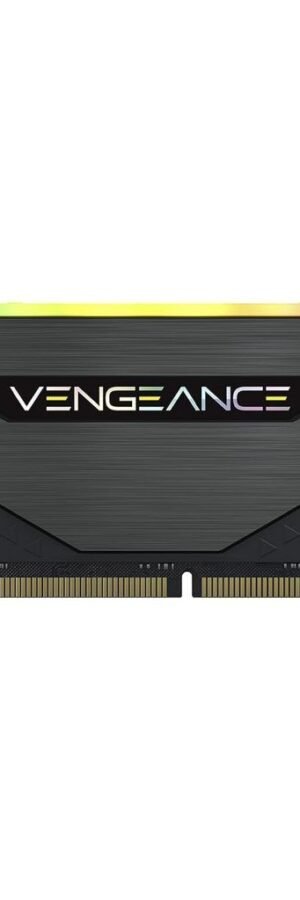 CORSAIR VENGEANCE RGB RT 32GB (2 x 16GB) DDR4 DRAM 4000MHz C18 Memory Kit – Black Brand: Corsair Part #: CMN32GX4M2Z4000C18