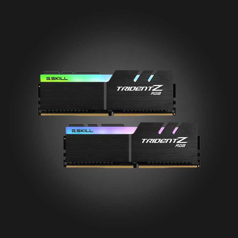 G.SKILL 32GB (2x16)TridentZ RGB 3200Mhz DDR4 Memory Brand: G SKILL Part #: F4-3200C16D-32GTZR - Image 4