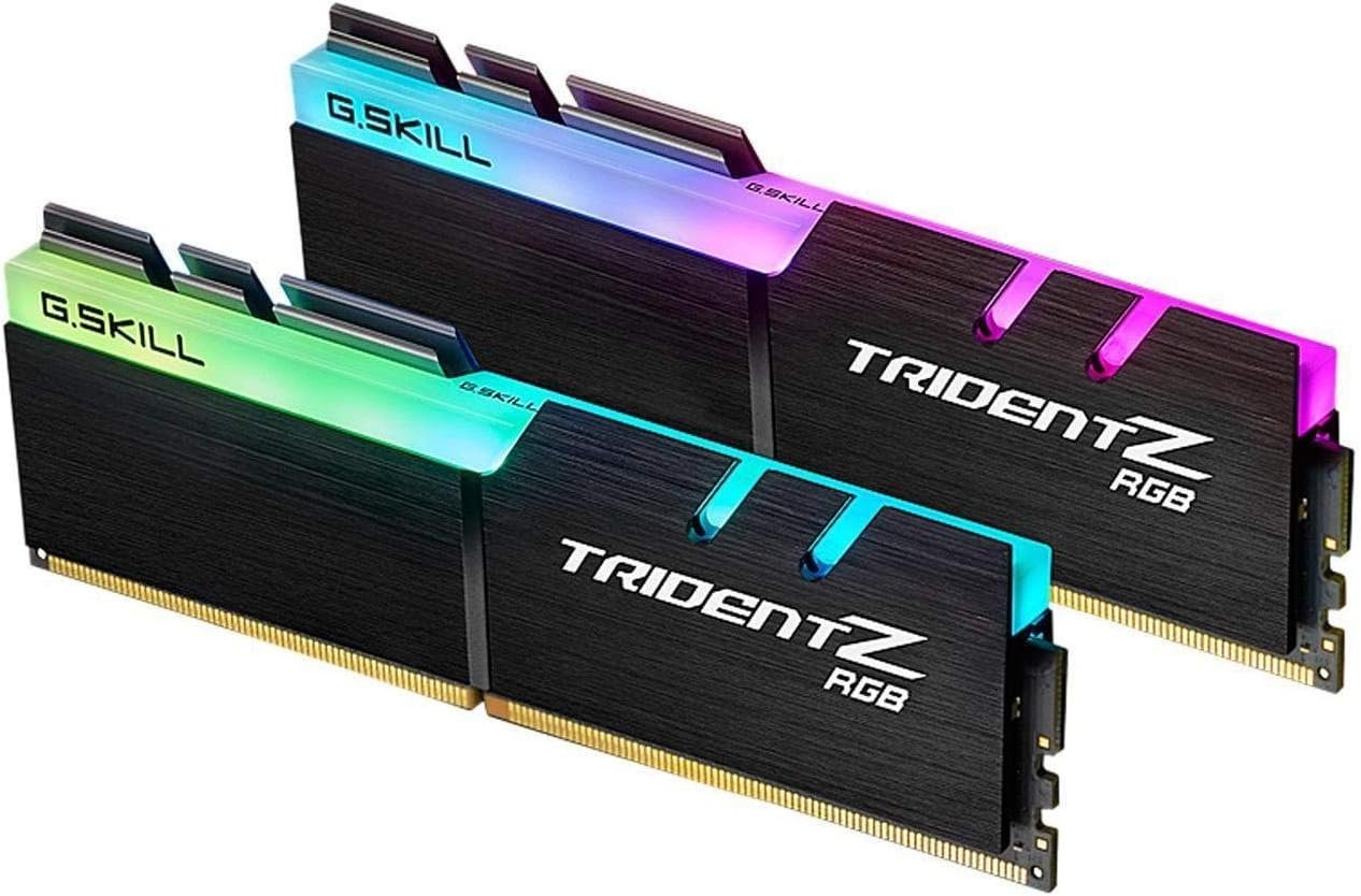 G.SKILL 32GB (2x16)TridentZ RGB 3200Mhz DDR4 Memory Brand: G SKILL Part #: F4-3200C16D-32GTZR