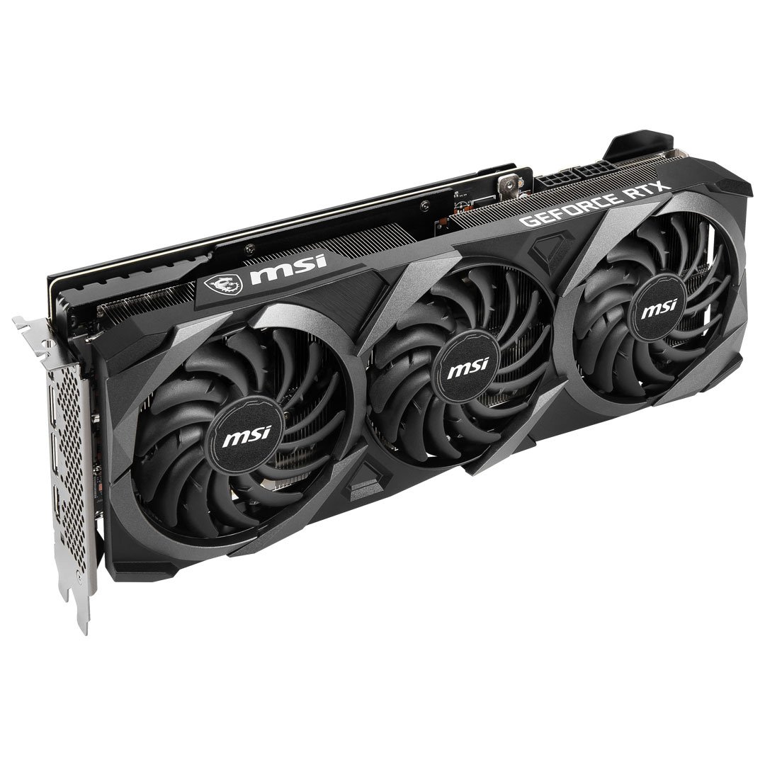 MSI GeForce RTX 3080 Ti Ventus 3X 12G OC Graphics Card Brand: Msi Part #: 912-V389-059