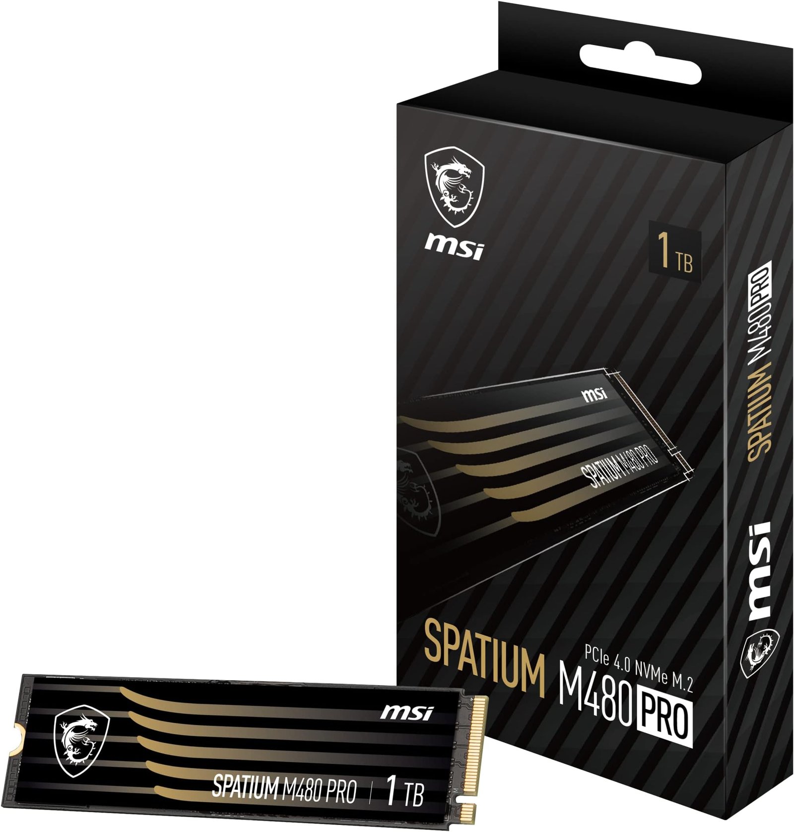 MSI Spatium M480 2TB M.2 2280 Internal Solid State Drive, PCI-E x4, Gen4, NVMe, SSD, 7000 MB/s / 6800 MB/s | S78-440Q150-P83 Model: S78-440Q150-P83 SKU: 87143 Write speed: 6800 MB / s Reading speed: 7000 MB / s Interface: PCI-E x4 Gen4 NVMe Disc capacity: 2TB - Image 4