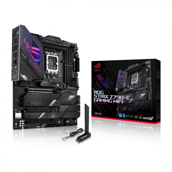 ASUS ROG STRIX Z790-E GAMING WIFI DDR5 ATX Motherboard Brand: Asus Part #: 90MB1CL0-M0EAY0