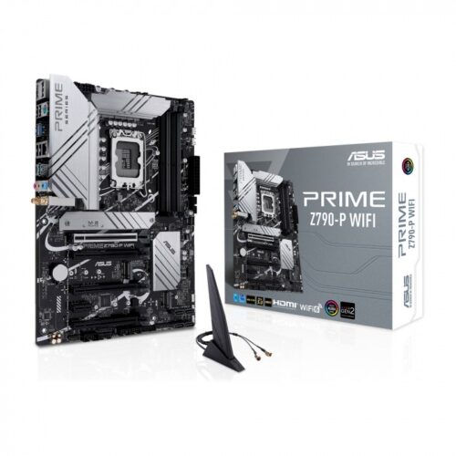 ASUS PRIME Z790-P WIFI DDR5 ATX Motherboard Brand: Asus Part #: 90MB1CJ0-M0EAY0
