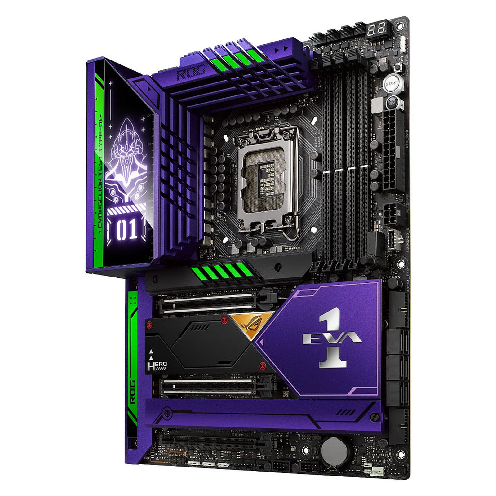 ASUS ROG MAXIMUS Z690 HERO EVA Edition DDR5 ATX Motherboard - Image 3