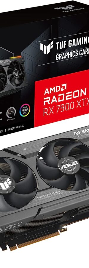 ASUS TUF Gaming Radeon™ RX 7900 XTX OC Edition 24GB GDDR6 Graphics Card (PCIe 4.0, 24GB GDDR6, HDMI 2.1a, DisplayPort 2.1)