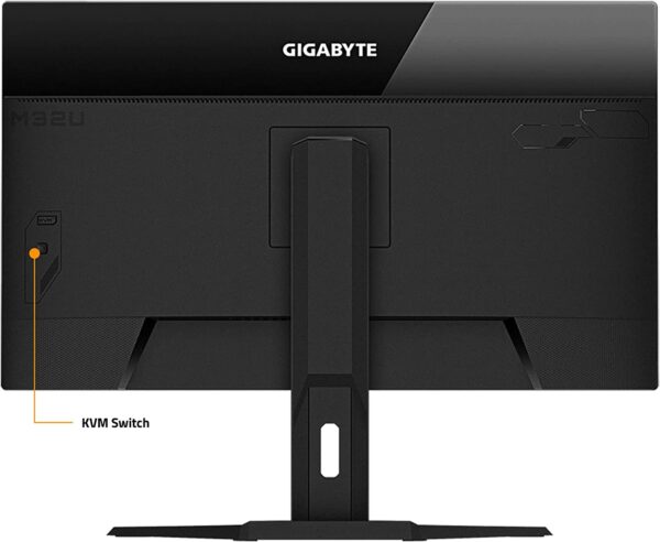GIGABYTE M32U 32" 144Hz 4K FreeSync Compatible Gaming Monitor, SS IPS, 3840x2160 Display, 1ms Response Time (MPRT), 1x Display Port 1.4, 2x HDMI 2.1, 3x USB 3.0, 1x USB Type C,BLACK