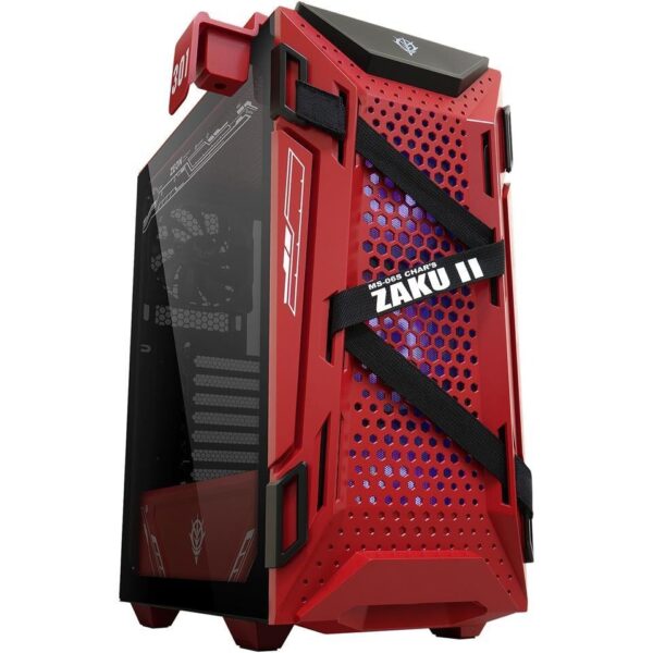 ASUS TUF Gaming GT301 ZAKU II EDITION ATX Mid-Tower Compact Case with Tempered Glass Side Panel