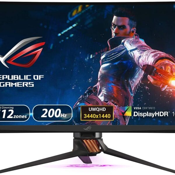 Asus ROG Swift 35″ PG35VQ 200Hz , HDR UWQHD Curved Ultra-Wide Gaming LED Monitor, G-SYNC Ultimate Eye Care