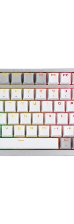 ASUS ROG Azoth 75% Wireless DIY Custom Gaming Keyboard, OLED Display, Gasket-Mount, Three-Layer Dampening, Hot-Swappable Pre-lubed ROG NX Brown Switches...