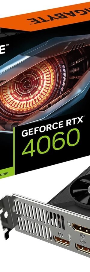 Gigabyte GeForce RTX 4060 Ti AERO OC 8G Graphics Card, 3X WINDFORCE Fans, 8GB 128-bit GDDR6, GV-N406TAERO OC-8GD Video Card