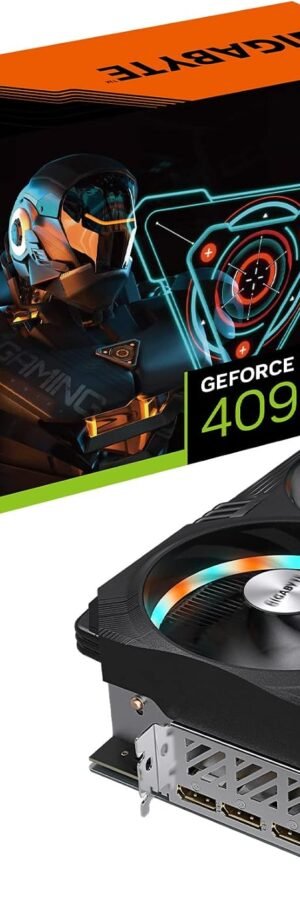 Gigabyte GeForce RTX 4090 Gaming OC 24G Graphics Card, 3X WINDFORCE Fans, 24GB 384-bit GDDR6X, GV-N4090GAMING OC-24GD Video Card