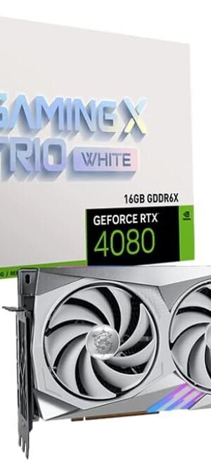 MSI Gaming GeForce RTX 4080 16GB GDRR6X 384-Bit HDMI/DP Nvlink Tri-Frozr 3 Ada Lovelace Architecture Graphics Card (Gaming X Trio)
