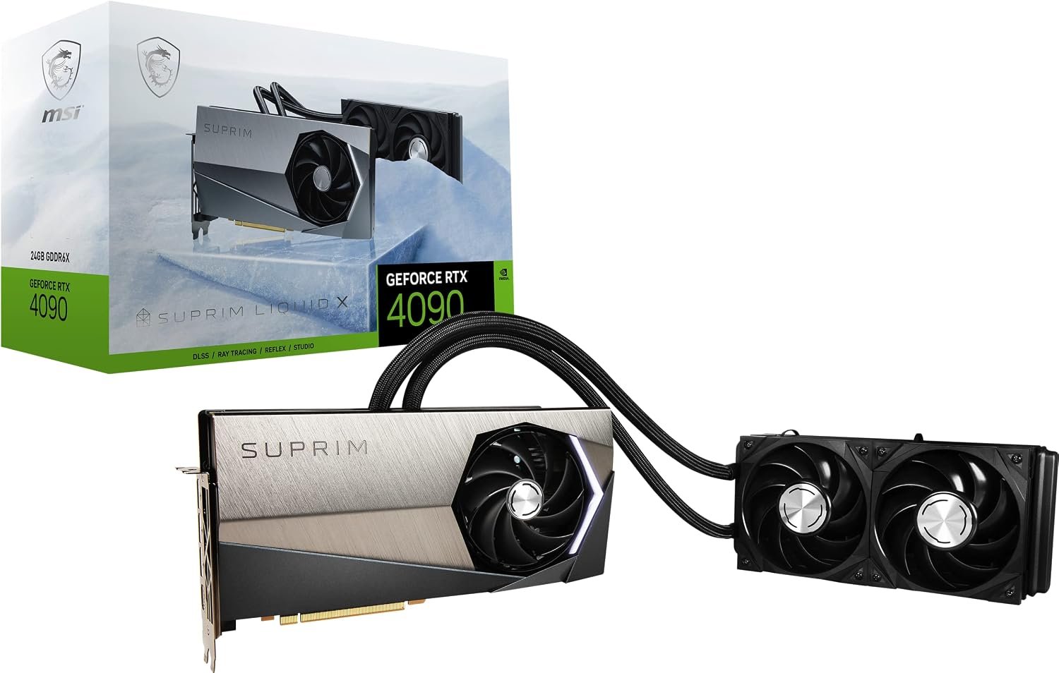 MSI GeForce RTX 4090 SUPRIM Liquid X 24G, V510-007R - Image 3