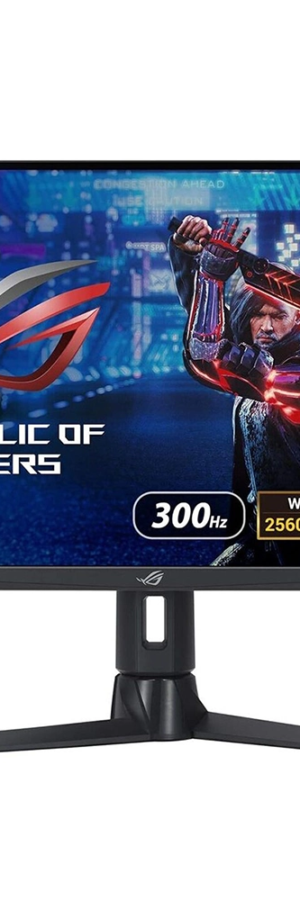 XG27AQMR ASUS 27″ ROG Strix XG27AQMR 2K 300Hz 1ms IPS Gaming Monitor HDR Dual HDMI Rotatable