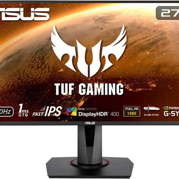 90LM05H0-B01370 Asus VG279QM 27″ IPS 280Hz 1ms FHD TUF Gaming Monitor With HDR G-SYNC Compatible