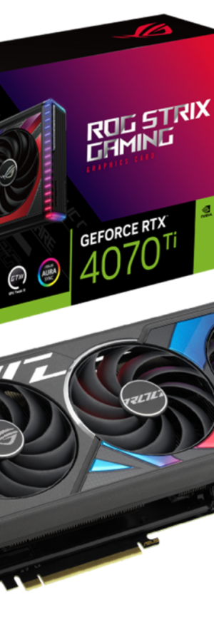 90YV0II1-M0NA00 Asus Rog Strix Gaming GeForce RTX 4070 Ti 12GB GDDR6X Graphic Card