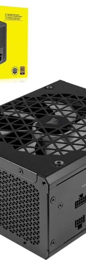 CP-9020253-UK Corsair RM1000x Shift Fully Modular ATX Power Supply - Modular Side Interface - ATX 3.0 & PCIe 5.0