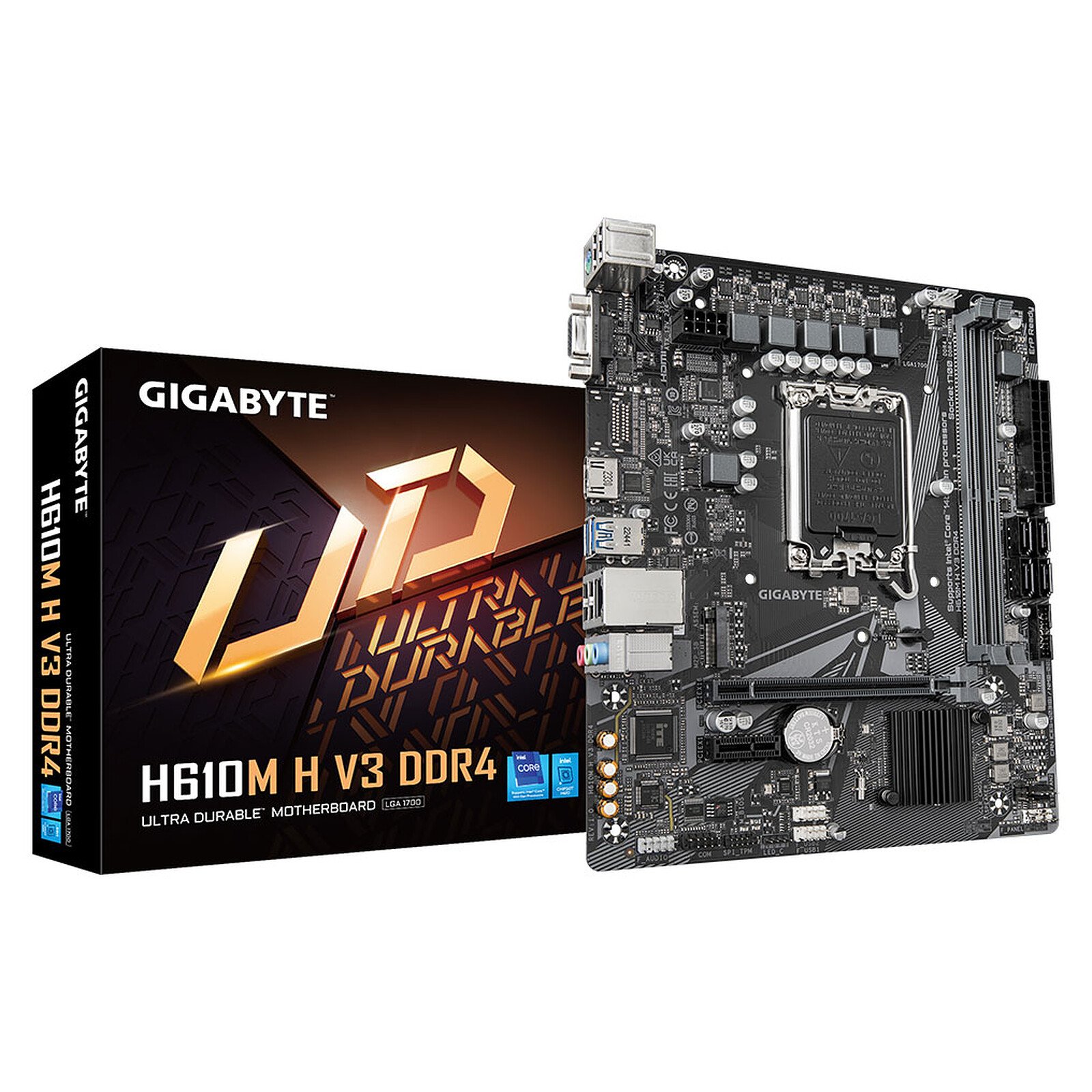 H610M H V2 DDR4 Gigabyte H610M H V2 DDR4 Micro ATX Motherboard - Image 3