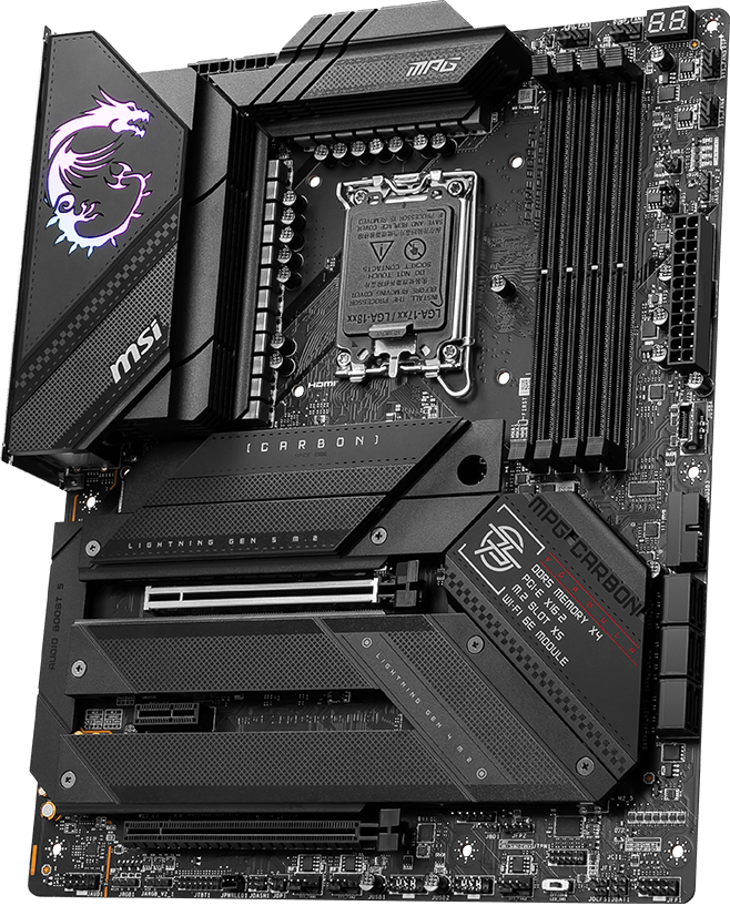 MSI MPG Z790 CARBON WIFI DDR5 ATX Motherboard