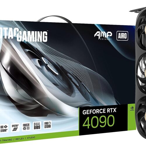 ZOTAC GAMING Nvidia GeForce RTX 4090 AMP Extreme AIRO 24GB GDDR6X DLSS 3 Graphics Card Part #: ZT-D40900B-10P