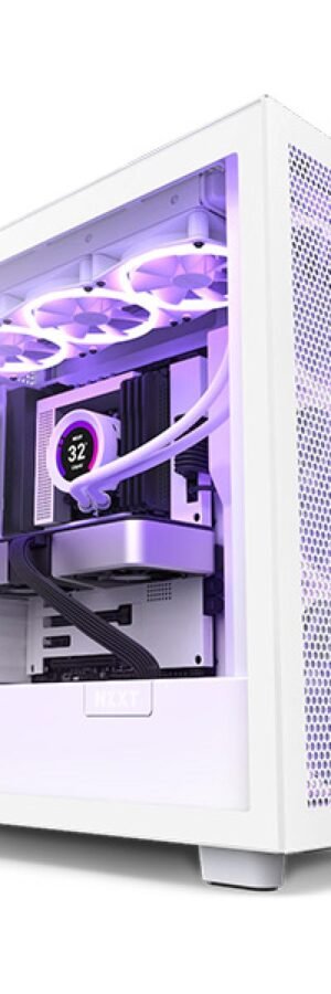 CM-H71FW-01 NZXT H7 Flow Mid-Tower PC Case (White)