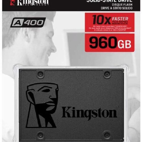 Kingston A400 SATA III 2.5 inch Internal SSD – 960GB | Part # SA400S37/960G