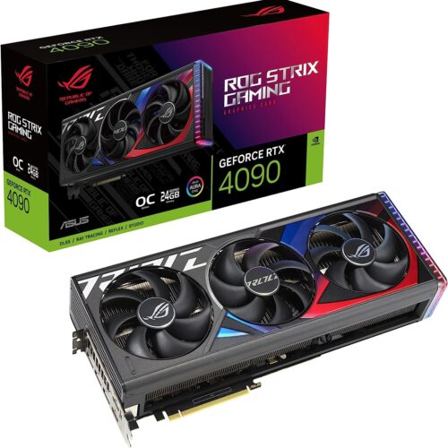 Asus Rog Strix Gaming GeForce RTX 4090 OC Edition 24GB Graphic Card | Part # 90YV0ID0-M0NA00