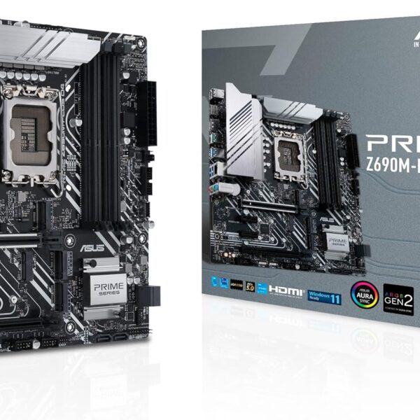 Asus Intel Prime Z690M-Plus D4 Motherboard | Part no : 90MB18Q0-M0EAY0