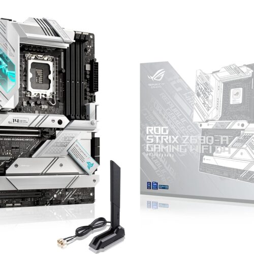 Asus Intel ROG Strix Z690-A Gaming Wi-Fi 6 D4 DDR4 ATX Mother Board | Part no:  90MB18K0-M0EAY0