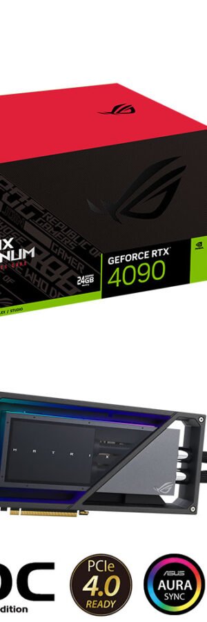 ASUS 24GB ROG Matrix Platinum GeForce RTX 4090 VGA Graphic Card | Part # 90YV0ID7-M0NM00