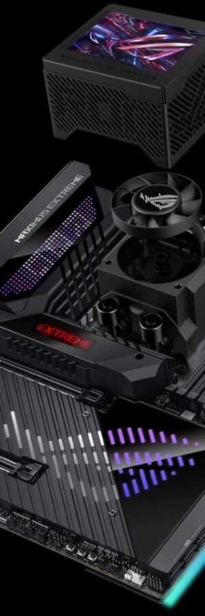 ASUS ROG Ryujin III 360 ARGB EVA-02 Edition All-in-One liquid CPU Cooler – 3.5″ LCD | Part # 90RC00L3-M0UAY0