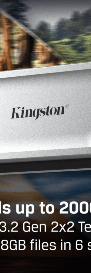 Kingston 2TB Portable SSD XS2000 External Solid State Drive, 2000MB/s | Part # SXS2000/2000G