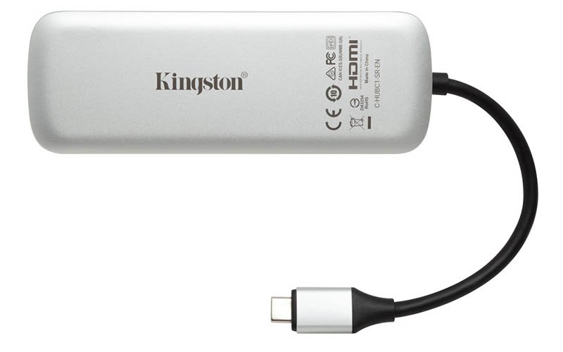 Kingston Nucleum USB C Hub 7-In-1 Type-C-Adapter | Part # C-HUBC1-SR-EN - Image 3