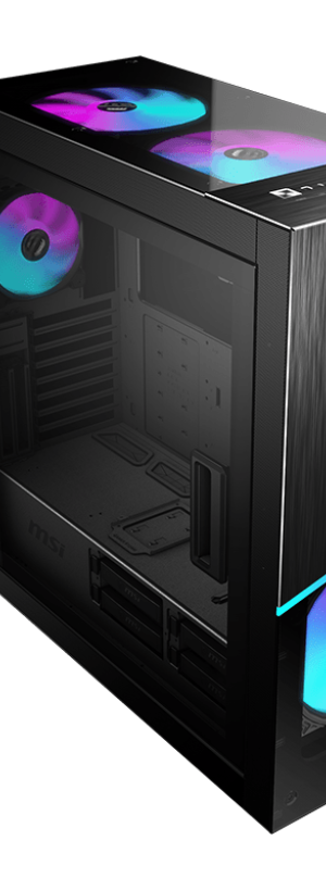 MSI MPG SEKIRA 500X ATX Tower Gaming Computer Case | Part #: 306-7G05X11-W57