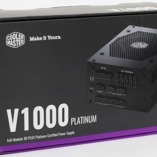 Cooler Master V1000 Platinum Full Modular 80 PLUS Platinum Power Supply Unit | Part #: MPZ-A001-AFBAPV-UK