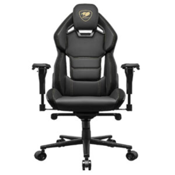COUGAR HOTROD ROYAL Multi-zone Backrest Anchored Gaming Chair, Hyper-Dura Leatherette Micro Suede,4D Adjustable Armrest, Class 4 Gas Lift, 150º Reclining | Part # 3MARXGLB.0001