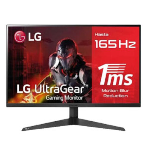 LG UltraGear 27″ FHD, 165Hz, 1ms, VA, AMD FreeSync Premium Gaming Monitor – Black | Part #  27GQ50F-B