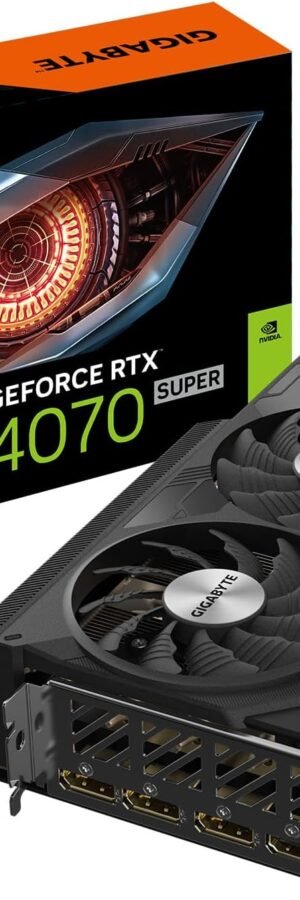 Gigabyte Gaming GeForce RTX™ 4070 Super OC Edition 12GB GDDR6X Graphics Card | Part # GV-N407SGAMING OC-12GD