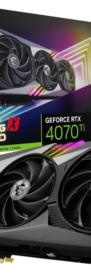 MSI GeForce RTX 4070 Ti Gaming X Trio 12GB GDDR6X Graphic Card | Part # 912-V513-077
