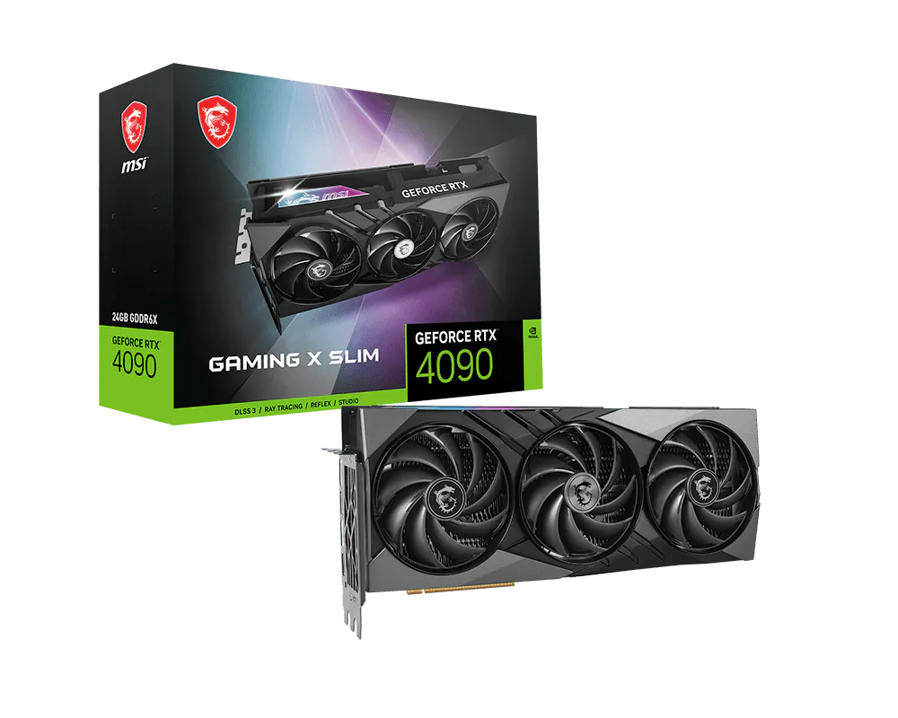 MSI GeForce RTX™ 4090 GAMING X SLIM 24GB VGA Graphic Card | Part # 912-V510-263 - Image 3