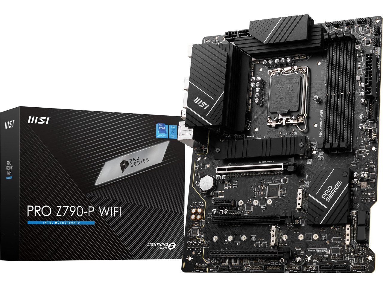 MSI PRO Z790-P WIFI DDR5 ATX Motherboard | Part # 911-7E06-022 - Image 3